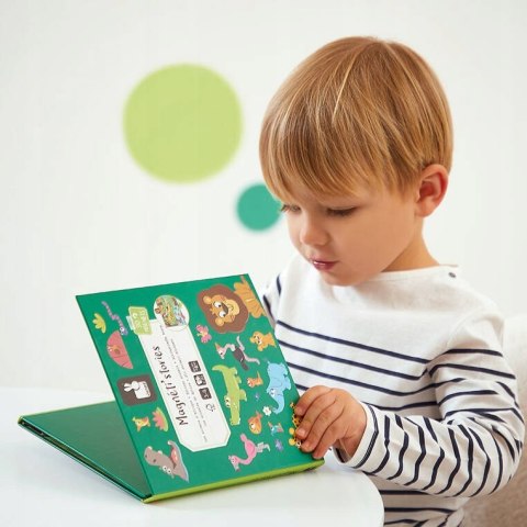 Magnetyczna Układanka Afrykańskie Zwierzęta Magneti'stories 3+ Janod J05456