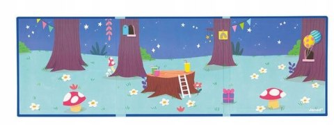 Magnetyczna Układanka Przyjęcie w Lesie Magneti'stories 3+, Janod J05455