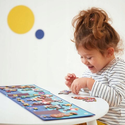 Magnetyczna Układanka Przyjęcie w Lesie Magneti'stories 3+, Janod J05455