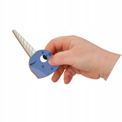 Magnetyczna Układanka Zwierzęta Polarne Magnetibook 3-8 lat, Janod J02599