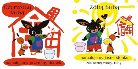 Malowanie to wielka rzecz! Bing. Moja czytanka Harperkids