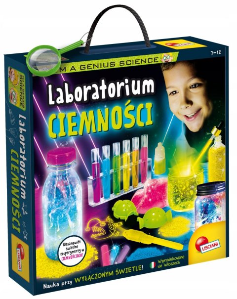 Mały Geniusz Laboratorium ciemności Lisciani Eksperymenty w ciemnościach