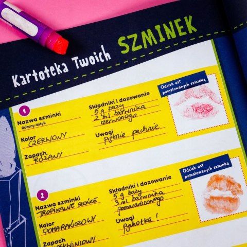 Mały Geniusz Manufaktura Szminek Lisciani