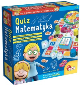 Mały Geniusz Quiz Matematyka Lisciani 5-10 lat