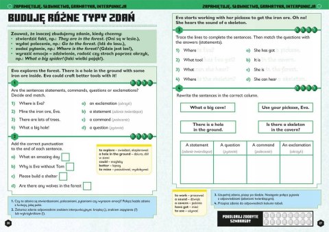 Minecraft Język Angielski Megazadania 8+ Harperkids