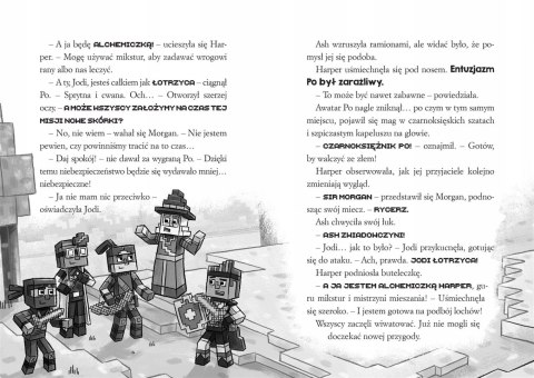 Minecraft Zagadka Lochów Kroniki Woodsword Tom 5 Harperkids