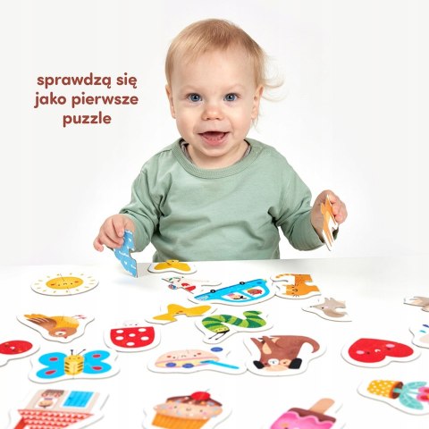 Moje pierwsze Puzzle Do pary Czuczu dla dzieci 15m+