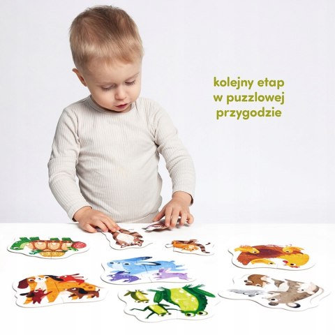 Moje pierwsze puzzle Maluchy dla dwulatka Czuczu dla dzieci 24m+ 2+