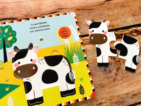 Na wsi Akademia Mądrego Dziecka Układam puzzle Harperkids