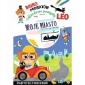Odjazdowe pomysły Leo Moje miasto Książeczka z Naklejkami Naklejki