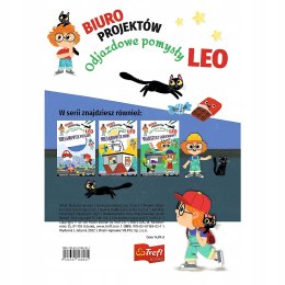 Odjazdowe pomysły Leo Moje miasto Książeczka z Naklejkami Naklejki