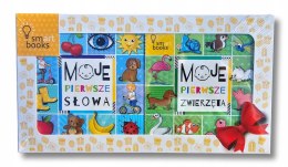 Pakiet Moje Pierwsze Słowa i Zwierzęta Książeczka Maluszka na Prezent