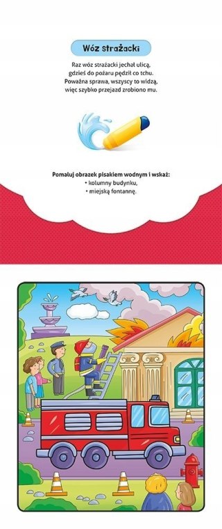Pokoloruj i znajdź na Ulicy Malowanka z pisakiem Aksjomat