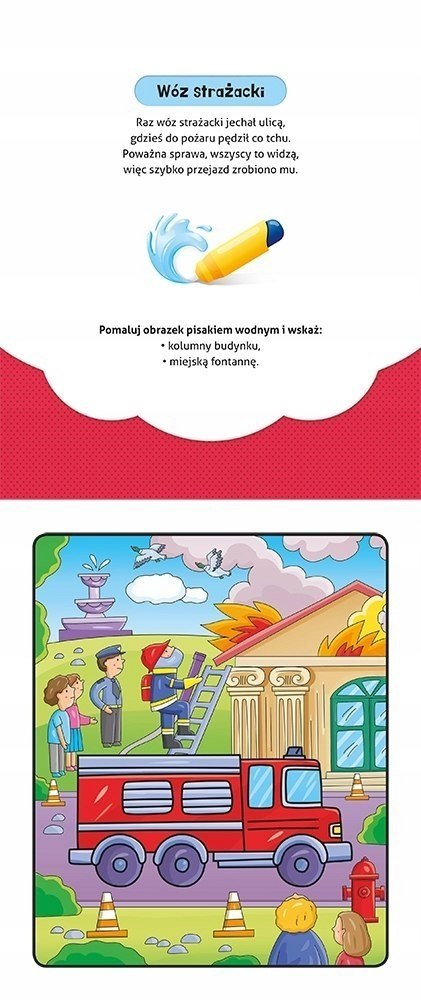 Pokoloruj i znajdź na Ulicy Malowanka z pisakiem Aksjomat