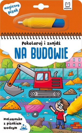Pokoloruj i znajdź na budowie Malowanka Wodna Aksjomat
