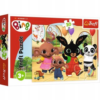 Puzzle 30 elementów Bing Bingiem jest wesoło 18304 Trefl