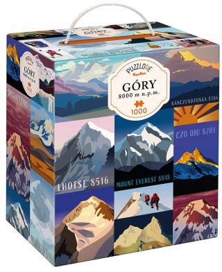 Puzzle Puzzlove CzuCzu Góry 8000 m n.p.m. 1000 elementów