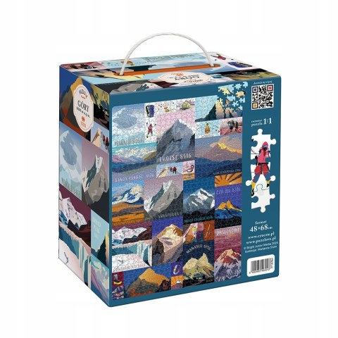 Puzzle Puzzlove CzuCzu Góry 8000 m n.p.m. 1000 elementów