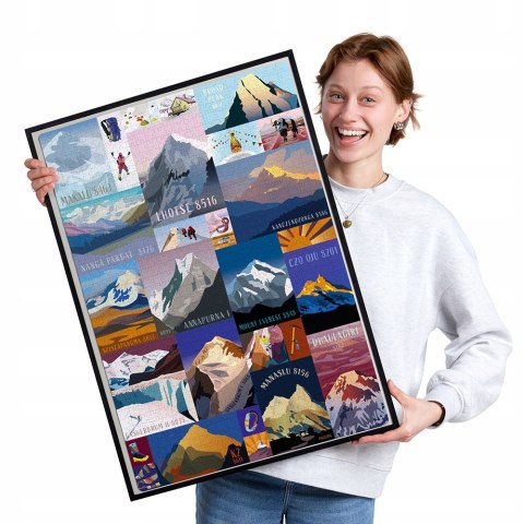 Puzzle Puzzlove CzuCzu Góry 8000 m n.p.m. 1000 elementów