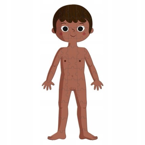 Puzzle edukacyjne gigantyczne Janod Ciało człowiek