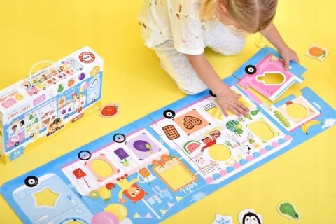 Puzzle z dziurką Lody Lody Czu Czu 23 elementów 2+