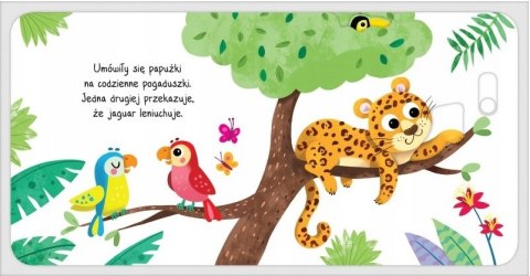 Ruchoma Książeczka W dżungli Co odkryję paluszkiem? Aksjomat