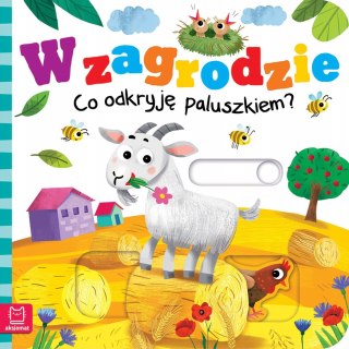 Ruchoma Książeczka W zagrodzie Co odkryję paluszkiem? Aksjomat