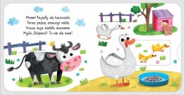 Ruchoma Książeczka W zagrodzie Co odkryję paluszkiem? Aksjomat