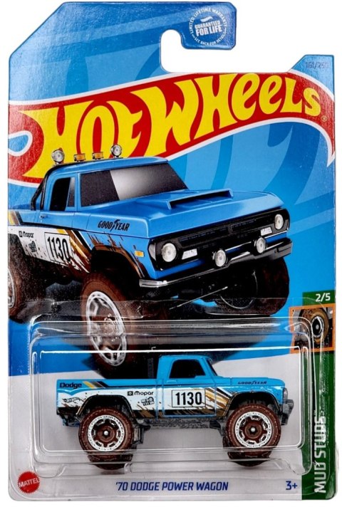 Samochodzik Hot Wheels HKH76 '70 Dodge Power Wagon Mud Studs