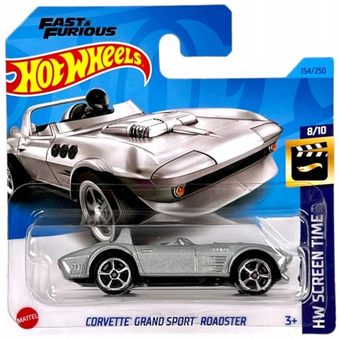 Samochodzik Hot Wheels HKH90 Corvette Sport Roadster Fast & Furious