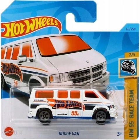 Samochodzik Hot Wheels HKK28 Doodge Van HW 55 Race Team