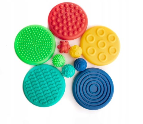 Sensoryczne Dyski Piłki Gra Pamięciowo dotykowa Tullo