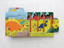 Stegozaur Akademia Mądrego Dziecka Poznajmy dinozaury Harperkids