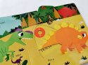 Stegozaur Akademia Mądrego Dziecka Poznajmy dinozaury Harperkids