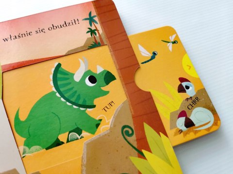 Triceratops Akademia Mądrego Dziecka Poznajmy dinozaury Harperkids