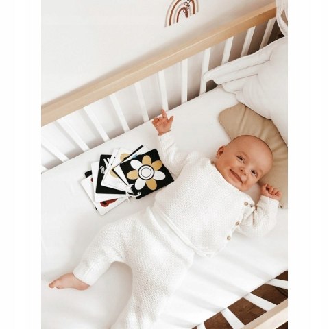 Widzę Kolory Karty Kontrastowe Malucha 3 m+ Kapitan Nauka