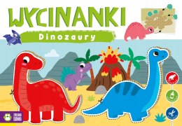 Wycinanki Dinozaury Wycinam naklejam Wycinanki edukacyjne