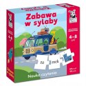 Zabawa w Sylaby Układanka Edukacyjna Puzzle 4+ Kapitan Nauka