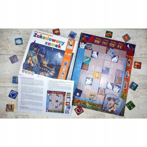 Zakodowany zamek Gra na kodowanie Kapitan Nauka 4+