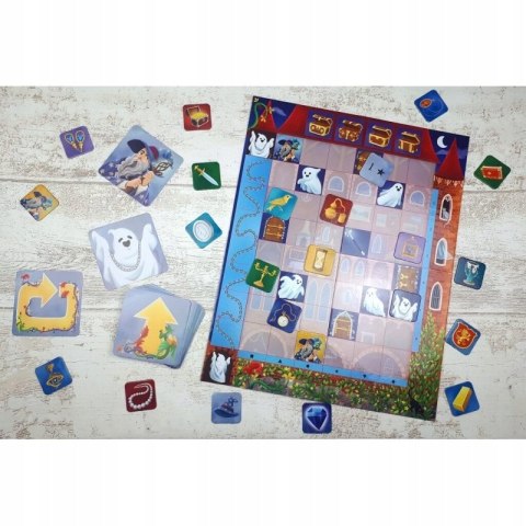 Zakodowany zamek Gra na kodowanie Kapitan Nauka 4+