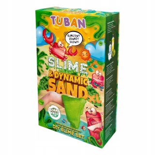 Zestaw DIY Super Slime & Piasek Kinetyczny XL Tuban