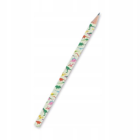 Zestaw Kreatywny Rysowanie Krok po Kroku Dinozaury 20 Rysunków 7+, Janod