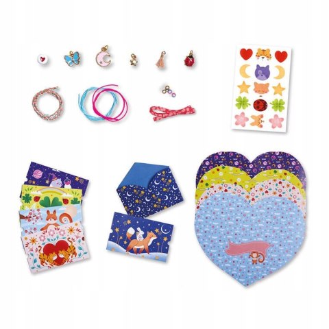 Zestaw Kreatywny do Tworzenia Biżuterii Bransoletki Życzeń 8+, Janod J09127