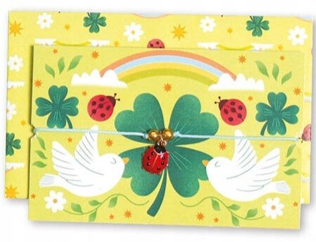 Zestaw Kreatywny do Tworzenia Biżuterii Bransoletki Życzeń 8+, Janod J09127