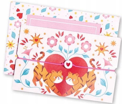 Zestaw Kreatywny do Tworzenia Biżuterii Bransoletki Życzeń 8+, Janod J09127