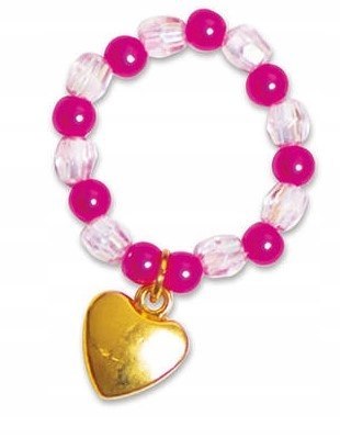 Zestaw Kreatywny do Tworzenia Biżuterii Pierścionki z Koralików 7+, Janod