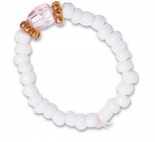 Zestaw Kreatywny do Tworzenia Biżuterii Pierścionki z Koralików 7+, Janod