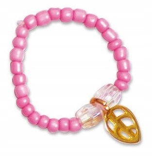 Zestaw Kreatywny do Tworzenia Biżuterii Pierścionki z Koralików 7+, Janod