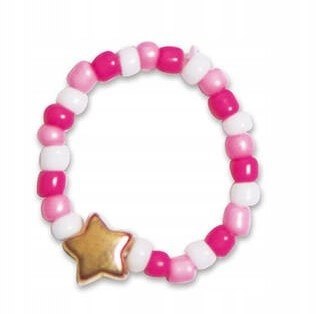 Zestaw Kreatywny do Tworzenia Biżuterii Pierścionki z Koralików 7+, Janod