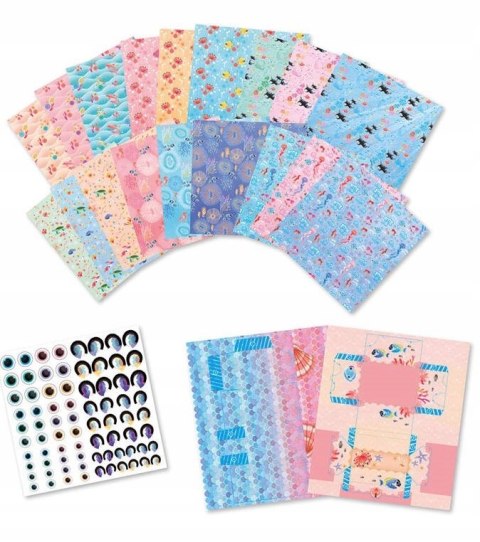 Zestaw Kreatywny do Tworzenia Origami Magiczny Ocean 7+, Janod J07749